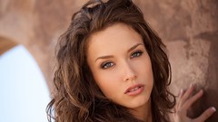 Woman faces models malena morgan