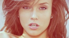 Woman faces models malena morgan open mouth