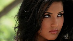 Woman faces models pornstars Sunny Leone
