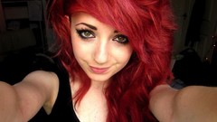 Woman faces models redheads