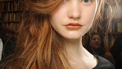 Woman faces models redheads Esme Wissels