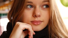 Woman faces models ukrainian Met-Art magazine Milena D