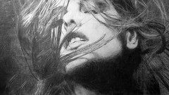 Woman faces monochrome alessandra ambrosio