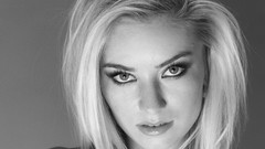 Woman faces monochrome blondes grayscale Diana (W4B)