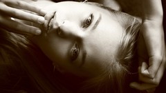 Woman faces monochrome blondes models ukrainian Met-Art 