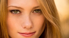 Woman faces outdoors blondes Digital Desire magazine Shae Snow