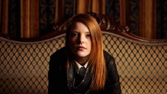 Woman faces piercing redheads