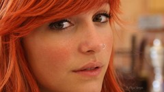 Woman faces piercings redheads jailbait