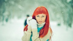 Woman faces redhead redheads