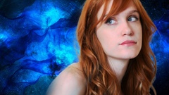 Woman faces redheads