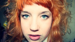 Woman faces redheads