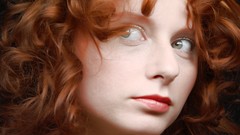 Woman faces redheads
