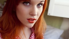Woman faces redheads