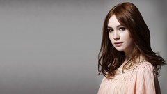 Woman faces redheads portraits karen gillan