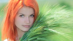 Woman faces redheads Violla A