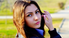 Woman faces romania brunettes models Georgiana Kambash