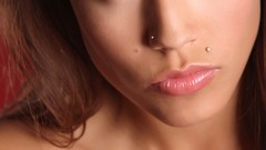 Woman faces Satin Bloom