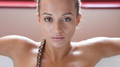 Woman faces self shot