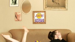 Woman faces smiling brunettes