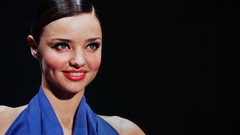 Woman faces smiling models miranda kerr