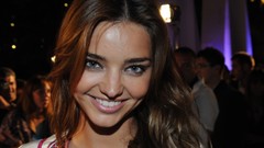 Woman faces smiling models miranda kerr