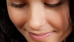 Woman faces smiling portraits