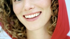 Woman faces smiling Sienna Guillory