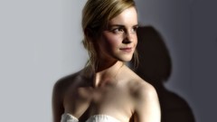 Woman faces smirk Actress emma watson cleavage