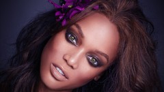 Woman faces tyra banks