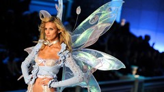 Woman Fairies runway Victorias Secret fashion show Anja Rubik
