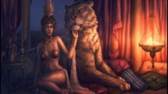 Woman fantasy 3d mythical