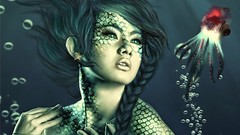 Woman fantasy 3d mythical