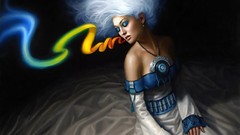 Woman fantasy art