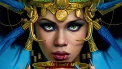 Woman fantasy art