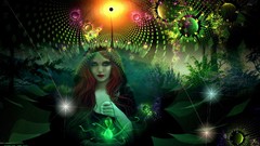 Woman fantasy art artistic