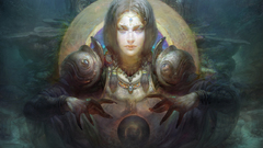 Woman fantasy art artwork