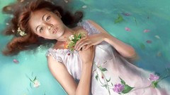 Woman fantasy art artwork