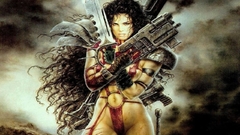 Woman fantasy art girls