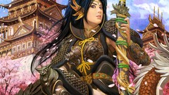 Woman fantasy art mythical