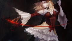 Woman fantasy art mythical