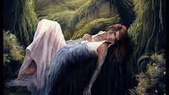 Woman fantasy art mythical