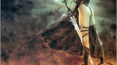 Woman fantasy art reality