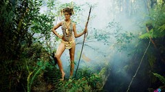 Woman fantasy jungle Warriors