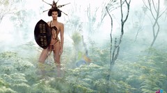 Woman fantasy jungle Warriors