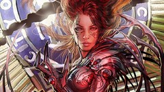 Woman fantasy redheads witchblade