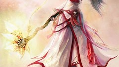 Woman fantasy video games