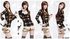 Woman fashion Actress asians bangs models Korean Hwang Mi Hee