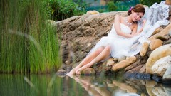 Woman fashion asians artistic