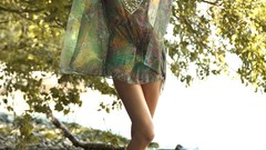 Woman fashion blondes bikini Danielle Knudson