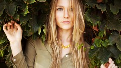 Woman fashion blondes models